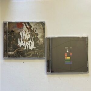 Coldplay 2 CDs - Viva La Vida and X&Y CDs